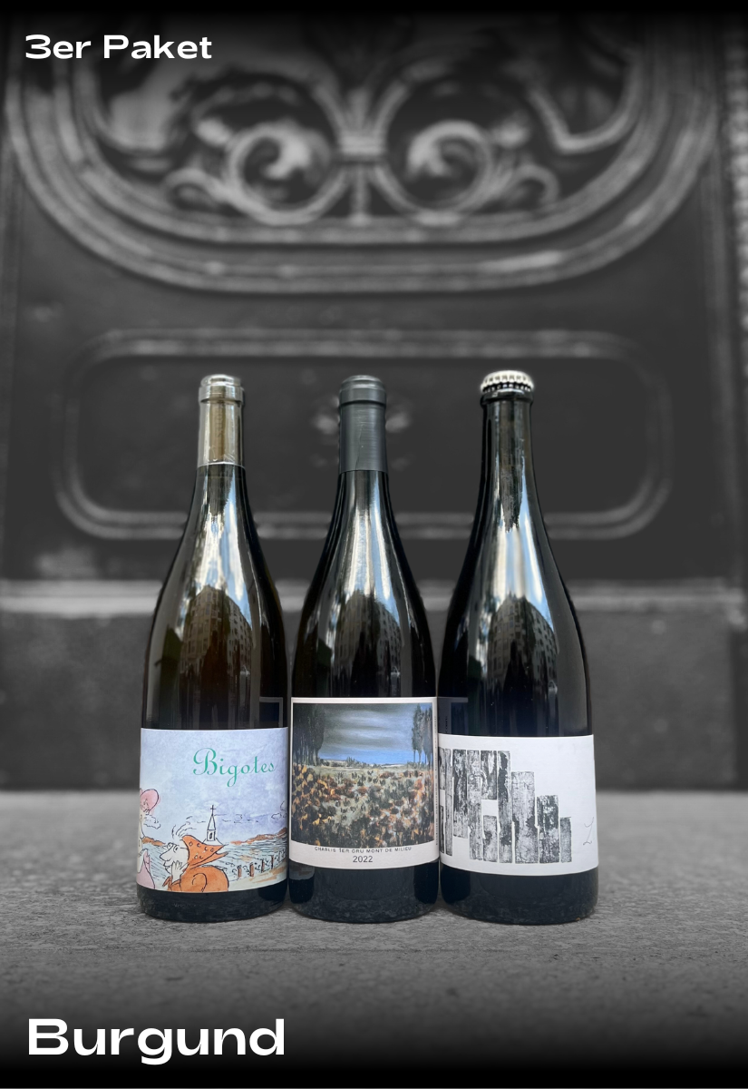 3er Paket: Burgund Weiß